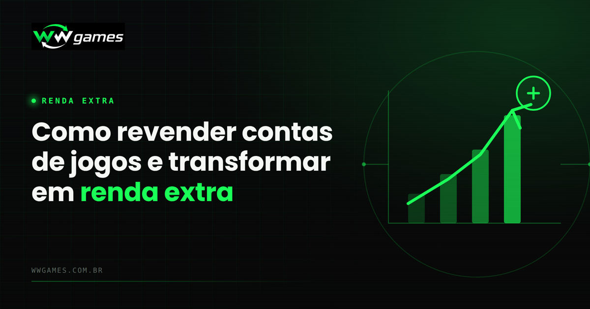 Como Revender Contas de Jogos e Transformar em Renda Extra