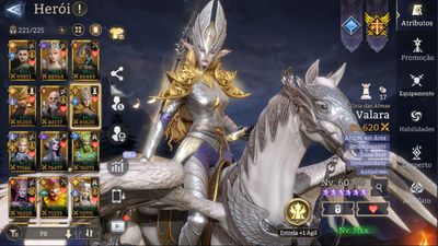 Conta Watcher Of Realms, Lv 77, 38 Lendários.