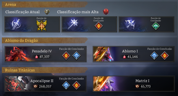 Conta MID GAME LVL 100