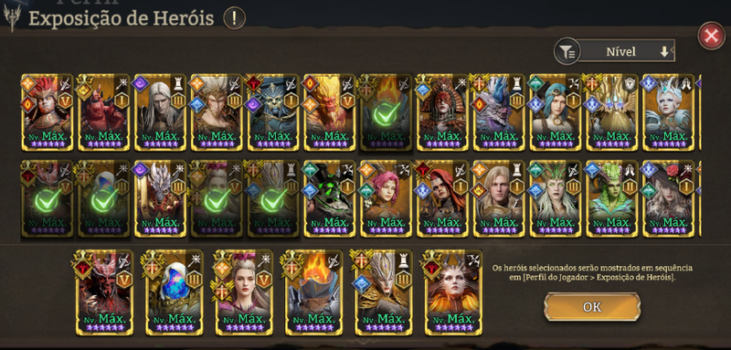 Conta LVL 100 MID GAME Ótimo Potencial