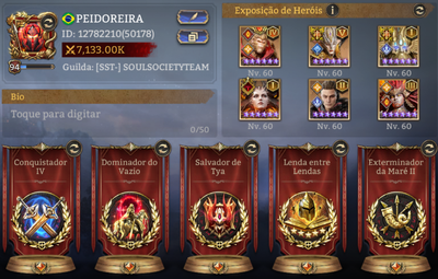 Conta MID GAME LVL 94