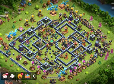 Conta clash of clans LV:201