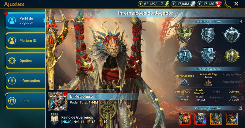 CONTA STARTER - LAZARIUS E ARACHOA