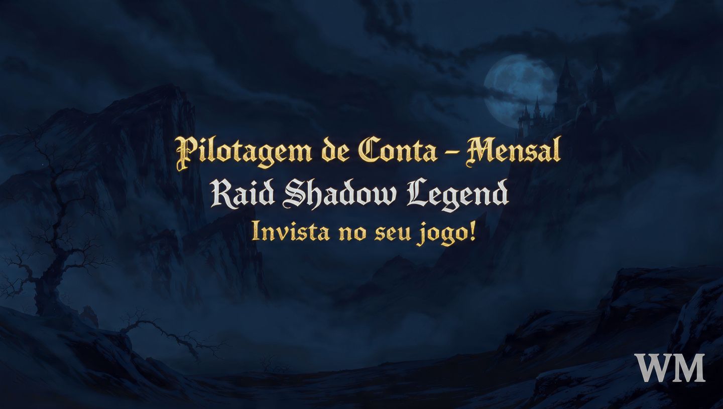 Pilotagem de conta Mensal