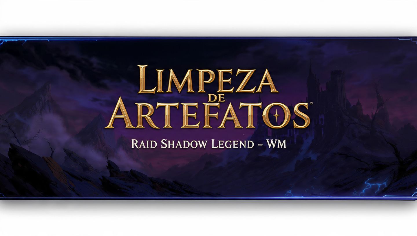 LIMPEZA DE ARTEFATOS