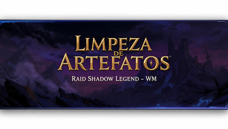 LIMPEZA DE ARTEFATOS