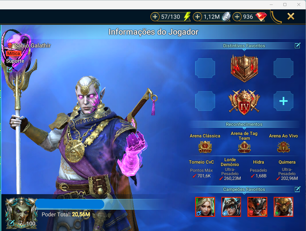 0023 END GAME 20.5 PP 10 MÍTICOS 178 LENDARIOS 23 VOID
