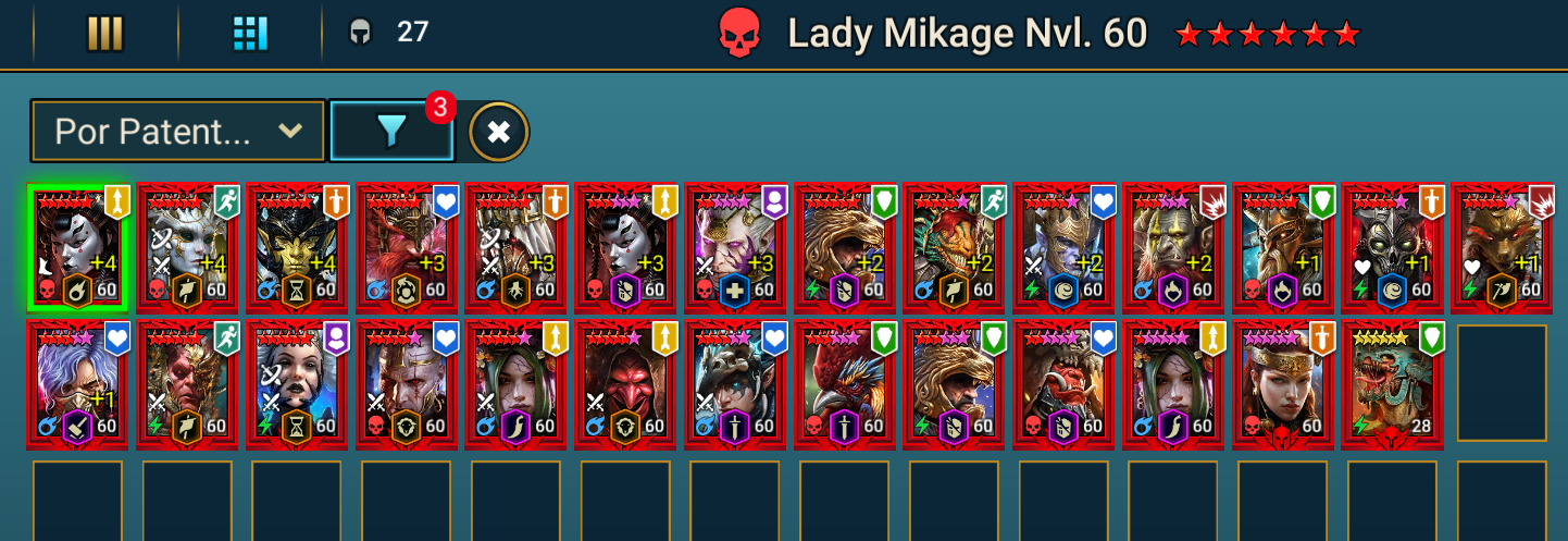 #550 Conta EndGame (50,3M PP) 64 Miticos, 632 Lendarios, 133 Lendarios VOID (Arbais 489 speed)