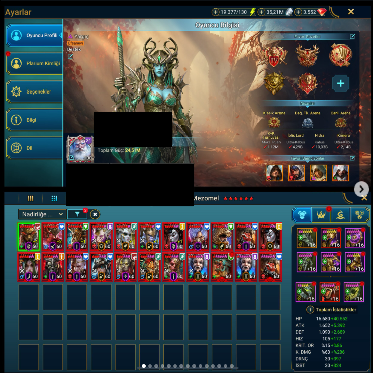 Anúncio de CONTA ENDGAME KRAKEN 33 MÍTICOS 229 LENDÁRIOS 29 LENDÁRIOS VOID, SPEED MAX 464