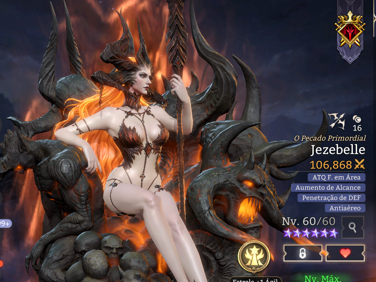 Excelente conta MID/END Game com 19 lordes lendários